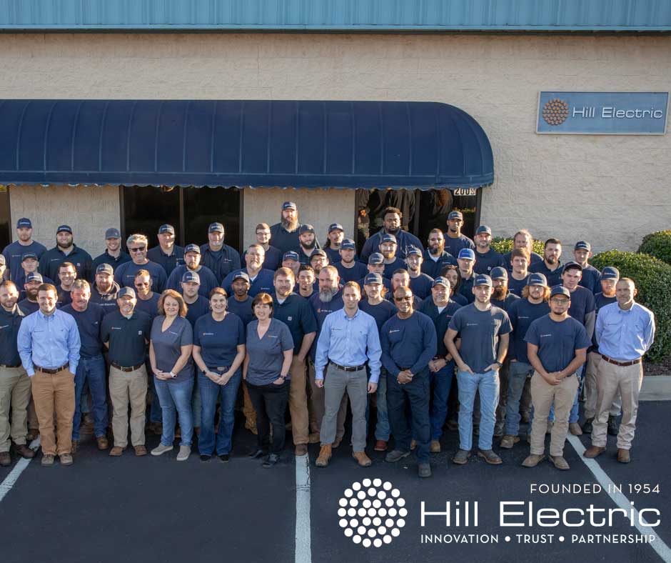 Hill Electric, an Greenville, Anderson, Spartanburg, electric company focusing on industrial electrical needs