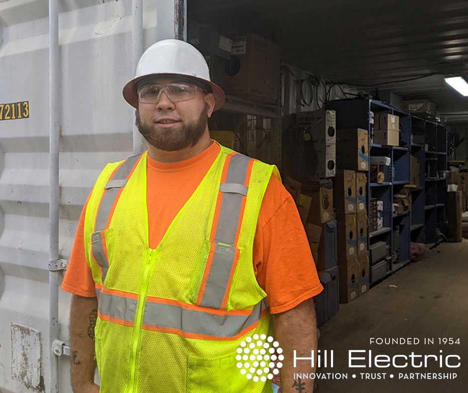 Hill Electric Employee Ricky Smith ECM 30 under 30 Award