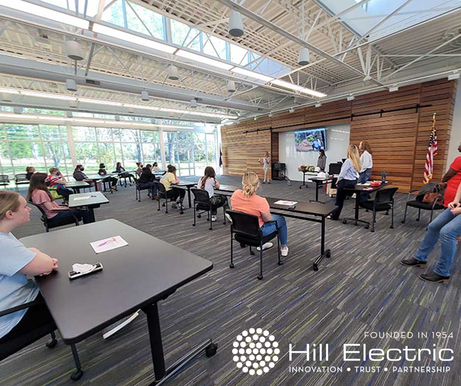 Hill Electric supporting the members of the Women Construction Forum discussion