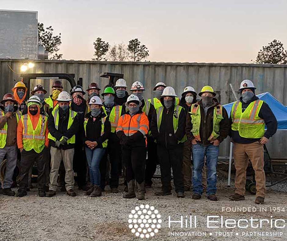 A successful shutdown by industrial electrical contracting experts at Hill Electric, Greenville, SC