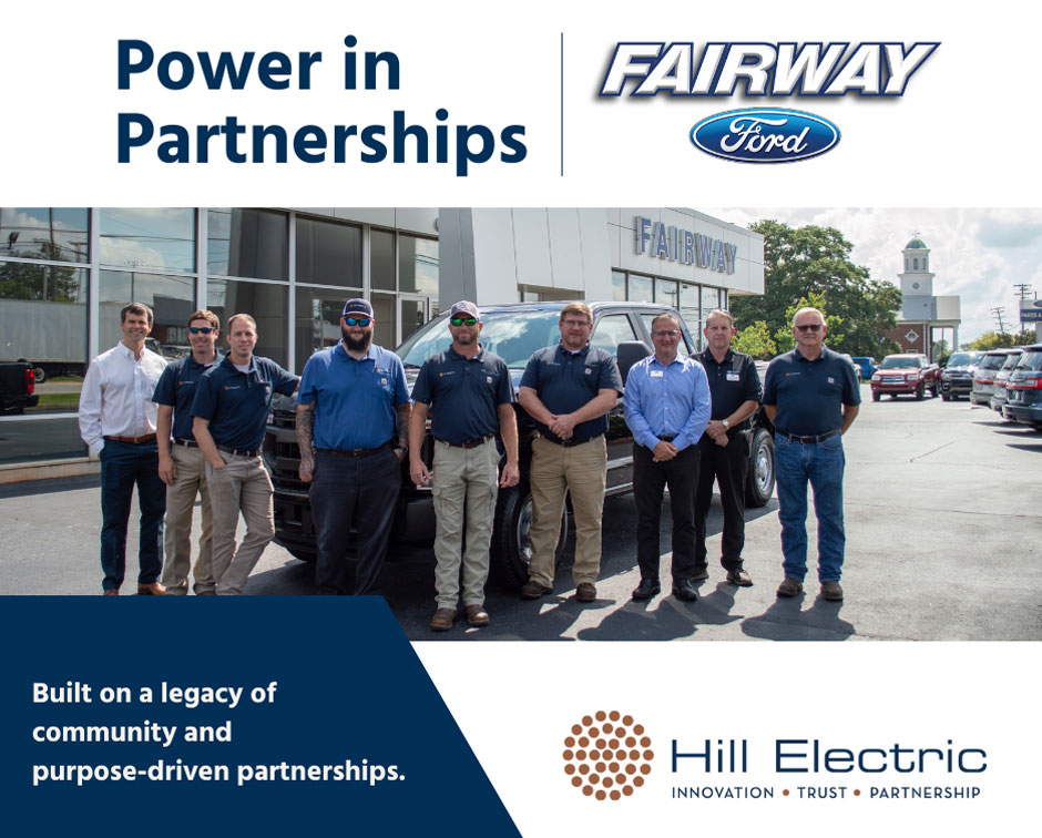 Power In Partnerships - Fairway Ford and Hill Electric - Anderson SC