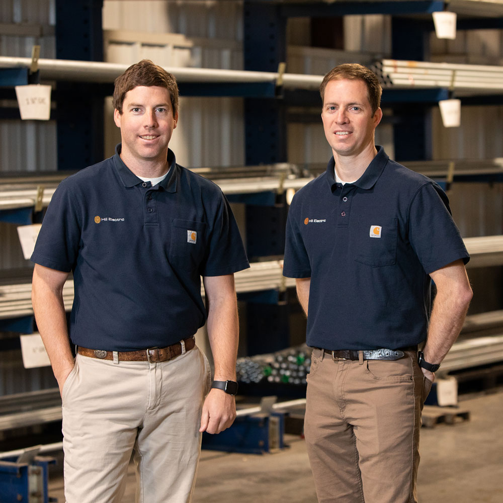 Trey and David of Hill Electric