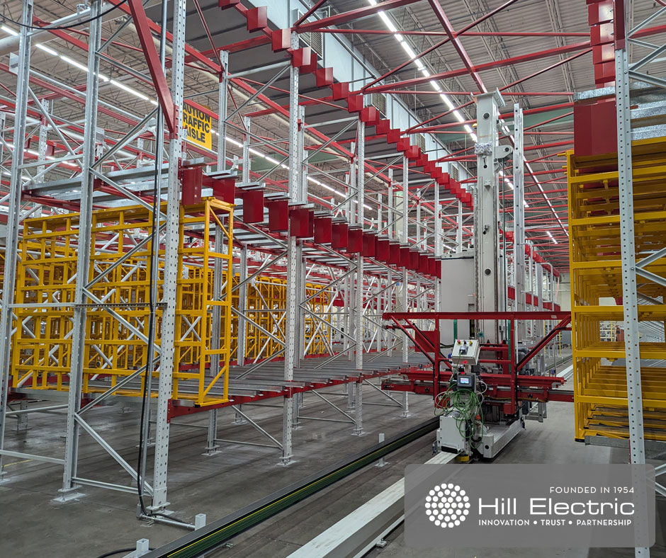Hill Electric used equipment relocation project